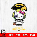 Southern Miss Golden Eagles Hello Kitty Horror 8 Svg Eps Dxf Png File, Digital Download