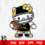 Southern Miss Golden Eagles Hello Kitty sport 2 Svg Eps Dxf Png File, NCAA svg, Digital Download, Instant Download