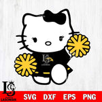 Southern Miss Golden Eagles Hello Kitty sport 4 Svg Eps Dxf Png File, NCAA svg, Digital Download, Instant Download