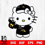 Southern Miss Golden Eagles Hello Kitty sport 5 Svg Eps Dxf Png File, NCAA svg, Digital Download, Instant Download