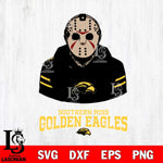 Southern Miss Golden Eagles Jason Voorhees 4 Svg Eps Dxf Png File, Digital Download