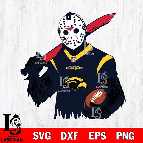 Southern Miss Golden Eagles Jason Voorhees Horror 11 Svg Eps Dxf Png File, NCAA svg, Digital Download, Instant Download