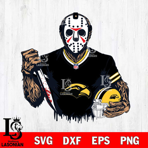 Southern Miss Golden Eagles Jason Voorhees Horror 5 Svg Eps Dxf Png File, NCAA svg, Digital Download, Instant Download