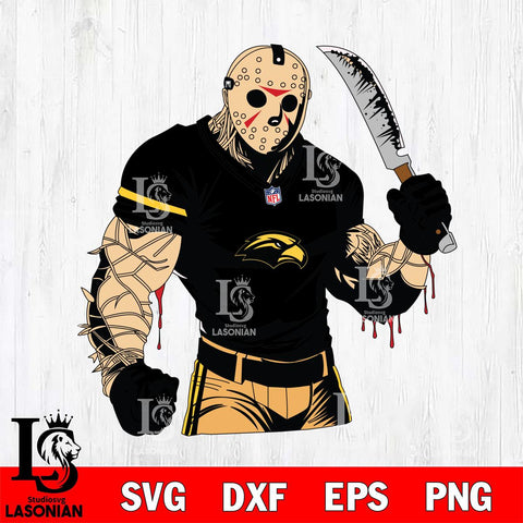 Southern Miss Golden Eagles Jason Voorhees Horror 8 Svg Eps Dxf Png File, NCAA svg, Digital Download, Instant Download