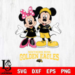 Southern Miss Golden Eagles Mickey Minnie Mouse Sport Svg Eps Dxf Png File, NCAA svg , File Cut , Digital Download , Instant Download, Cut Svg Files