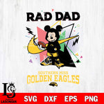 Southern Miss Golden Eagles Mickey Wearing Hoodie Rad Dad SVG DXF EPS PNG FILE, NCAA File Cut,Digital Download,Instant Download