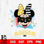 Southern Miss Golden Eagles Minnie Mouse Love Sport SVG DXF EPS PNG FILE, NCAA File Cut,Digital Download,Instant Download