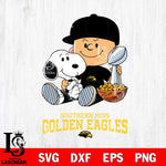 Southern Miss Golden Eagles Peanuts Snoopy Champion football SVG DXF EPS PNG FILE,Snoopy File Cut, NCAA Digital Download,Instant Download,Christmas Silhouette