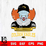 Southern Miss Golden Eagles Pennywise Horror Sport 2 Svg Eps Dxf Png File, Digital Download