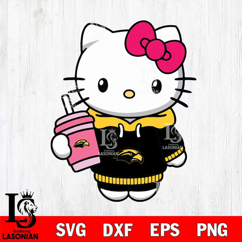 Southern Miss Golden Eagles Pretty Hello Kitty Svg Eps Dxf Png File, Digital Download, Instant Download