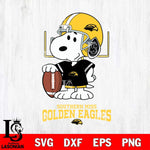 Southern Miss Golden Eagles Snoopy Player Football SVG DXF EPS PNG FILE,Snoopy File Cut, NCAA Digital Download,Instant Download,Christmas Silhouette
