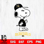 Southern Miss Golden Eagles Snoopy Sport 8 Svg Eps Dxf Png File, Digital Download