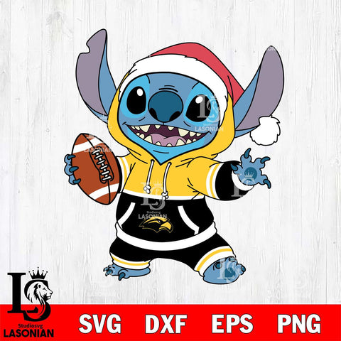 Southern Miss Golden Eagles Stitch Football Christmas File Cut, NCAA SVG DXF EPS PNG FILE, Digital Download , Criucut , Silhouette