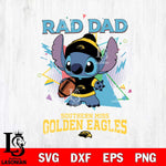 Southern Miss Golden Eagles Stitch Rad Dad SVG DXF EPS PNG FILE, NCAA File Cut,Digital Download,Instant Download