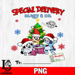 Special Delivery Bluey & Co Christmas 3 Files,Christmas file,Digital Download ,Instant Download