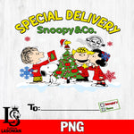 Special Delivery Snoopy & Co Files,Christmas file,Digital Download ,Instant Download