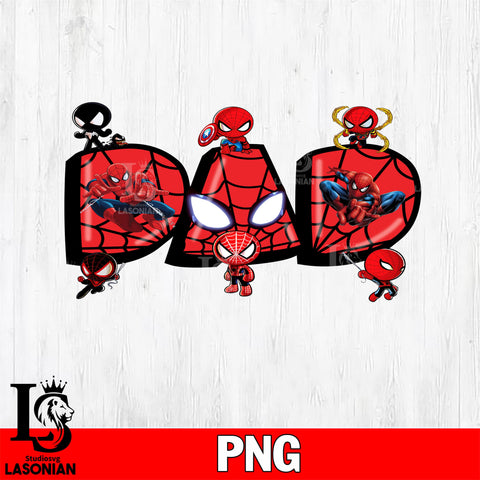 Spiderman Dad png file, Digital Download, Instant Download