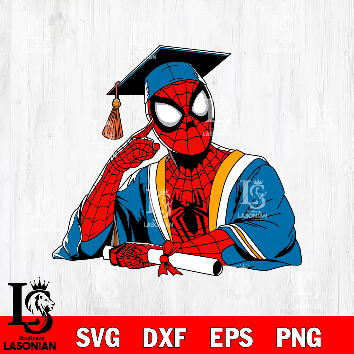 Spiderman Graduation – lasoniansvg