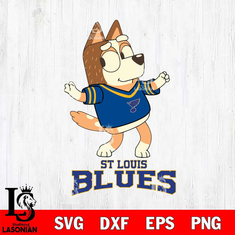 St Louis Blues Chilli Dance Svg Eps Dxf Png File, Digital Download, Instant Download