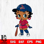 St Louis Cardinals Betty Boop MLB 7 Svg Eps Dxf Png File, MLB svg, Digital Download, Instant Download