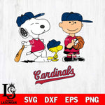 St Louis Cardinals Game the Peanuts Sport Svg Eps Dxf Png File, MLB File Cut,Digital Download,Instant Download,MLB Svg Files