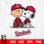 St Louis Cardinals snoopy and charlie brown sit baseball Svg Eps Dxf Png File, MLB File Cut,Digital Download,Instant Download,MLB Svg Files