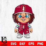 Stanford Cardinal Chucky Football Horror Halloween Svg Eps Dxf Png File, NCAA svg, Digital Download, Instant Download