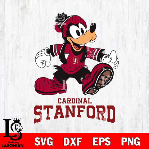 Stanford Cardinal Goofy Cool Sport SVG DXF EPS PNG FILE,NCAA svg ,Football Digital Download,Instant Download, Silhouette