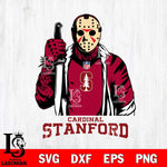 Stanford Cardinal Jason Voorhees Horror 3 Svg Eps Dxf Png File, NCAA svg, Digital Download, Instant Download