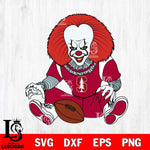 Stanford Cardinal Pennywise Horror Sport 6 Svg Eps Dxf Png File, Digital Download