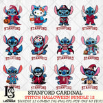 Stanford Cardinal Stitch Horror Bundle 12 SVG Svg Eps Dxf Png File, NCAA svg, Digital Download, Instant Download