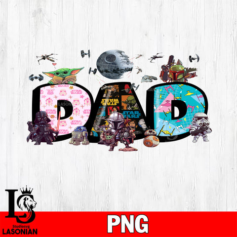 Star Wars Dad png file, Digital Download, Instant Download