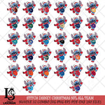 Stitch Disney Christmas NFL ALL TEAM Svg Eps Dxf Png File, Digital Download, Instant Download