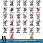 Stitch Jigsaws Halloween NHL Svg Eps Dxf Png File, Digital Download, Instant Download