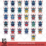 Stitch Mummy NHL Svg Eps Dxf Png File,Bundle NHL svg, Digital Download, Instant Download