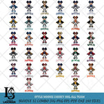 Style Minnie Disney NHL Svg Eps Dxf Png File, Digital Download, Instant Download