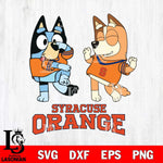 Syracuse Orange Bluey Chilli Sport Svg Eps Dxf Png File, Digital Download, Instant Download