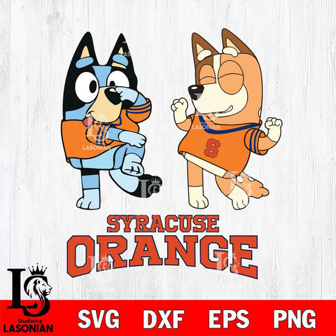 Syracuse Orange Bluey Chilli Sport Svg Eps Dxf Png File, Digital Download, Instant Download