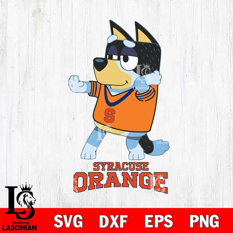 Syracuse Orange Bluey Dad Dance Svg Eps Dxf Png File, Digital Download, Instant Download