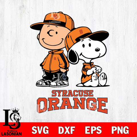 Syracuse Orange Charlie Brown Snoopy Champions Svg Eps Dxf Png File, NCAA svg , Digital Download , Instant Download, Cricut File