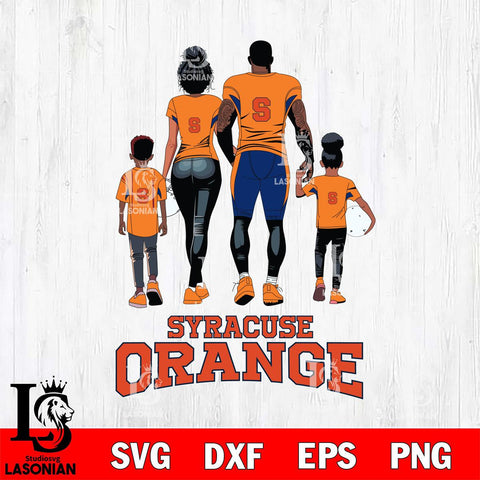 Syracuse Orange Family Love Rugby SVG DXF EPS PNG FILE,NCAA SVG, Father day Digital Download,Instant Download, Silhouette