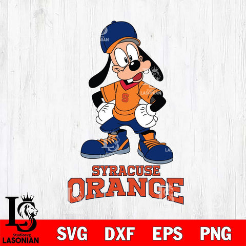 Syracuse Orange Goofy Sport SVG DXF EPS PNG FILE,NCAA svg ,Football Digital Download,Instant Download, Silhouette