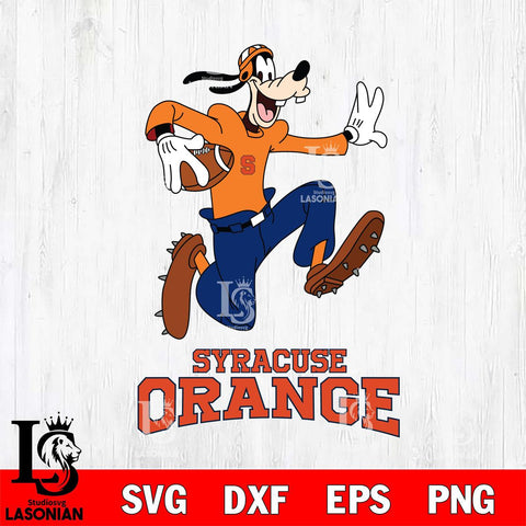 Syracuse Orange Goofy rugby Sport SVG DXF EPS PNG FILE,NCAA svg ,Football Digital Download,Instant Download, Silhouette