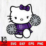 TCU Horned Frogs Hello Kitty sport 4 Svg Eps Dxf Png File, NCAA svg, Digital Download, Instant Download
