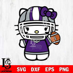 TCU Horned Frogs Hello Kitty sport 9 Svg Eps Dxf Png File, NCAA svg, Digital Download, Instant Download