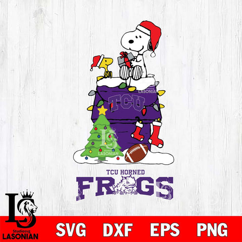 TCU Horned Frogs Snoopy Sport 11 Svg Eps Dxf Png File, Digital Download