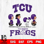 TCU Horned Frogs Snoopy Sport 12 Svg Eps Dxf Png File, Digital Download
