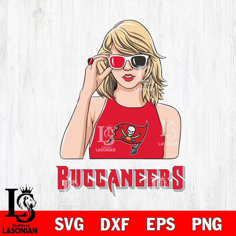 Tampa Bay Buccaneers And Taylor Swift Fan Svg Eps Dxf Png File, Digital Download, Instant Download