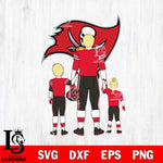Tampa Bay Buccaneers Best Dad Ever , father day , DAD NFL 3 Svg Eps Dxf Png File, Digital Download, Instant Download