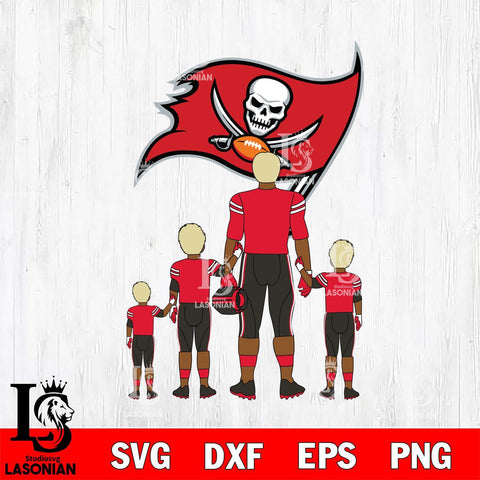 Tampa Bay Buccaneers Best Dad Ever , father day , DAD NFL Svg Eps Dxf Png File, Digital Download, Instant Download